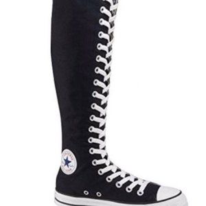 knee high converse shoes